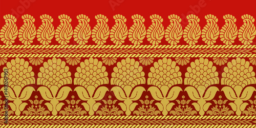 beautiful graphic saree design and this sari design is in Indian style which is for textile fashion industry and it can be used as wallpaper backdrop and website bg this style is originated in india 