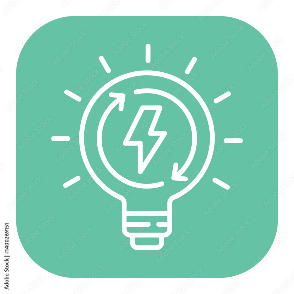 Recycle Energy Icon Recycle Energy Icon