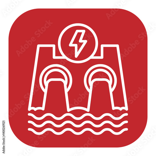 Hydroelectricity Icon