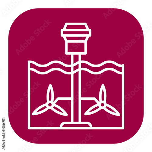 Tidal Power Icon