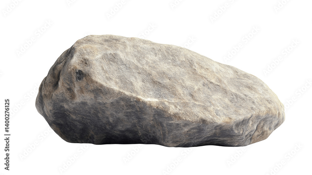 Obraz premium rock , stone isolated on white background , transparent png 