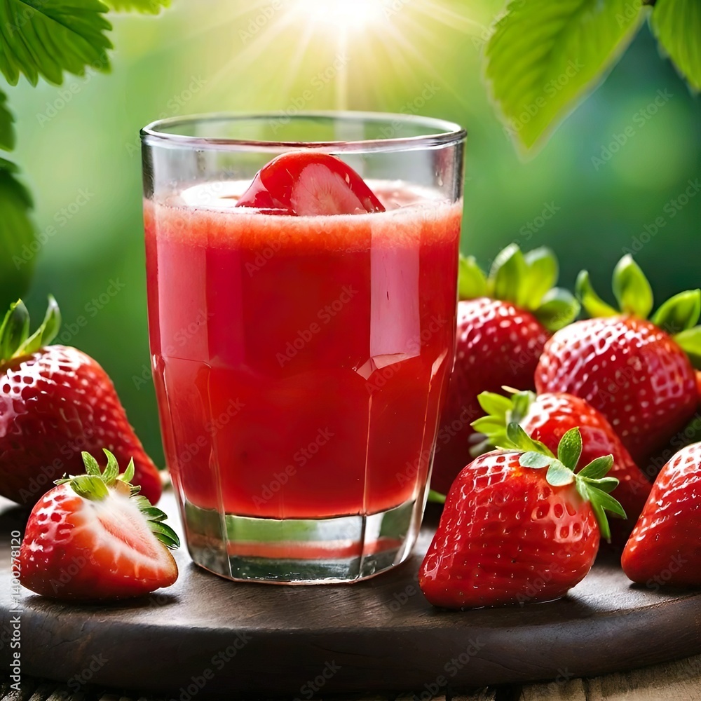 strawberry smoothie strawberry smoothie