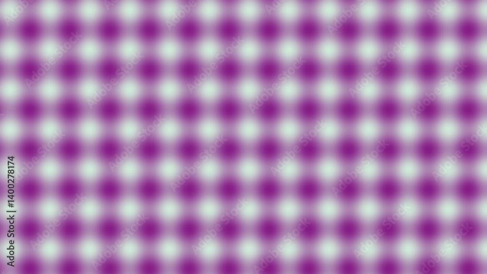 Soft, blurred, purple and white checkered pattern Soft, blurred, purple and white checkered pattern