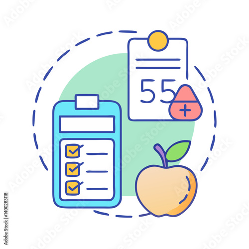 calorie count icon, calorie count vector illustration-simple illustration of calorie count, perfect for calorie count logos and icons