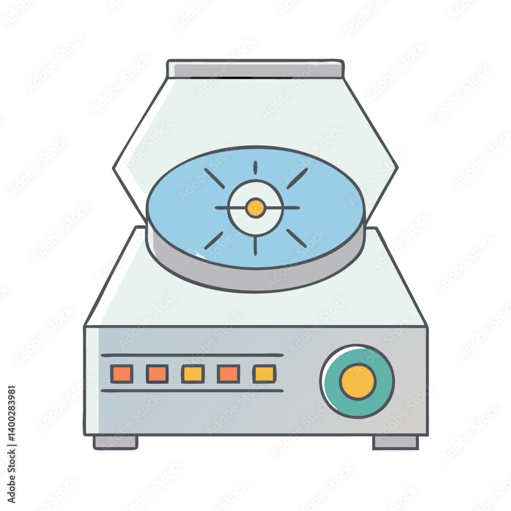Fototapeta premium centrifuge icon, centrifuge vector illustration-simple illustration of centrifuge, perfect for centrifuge logos and icons