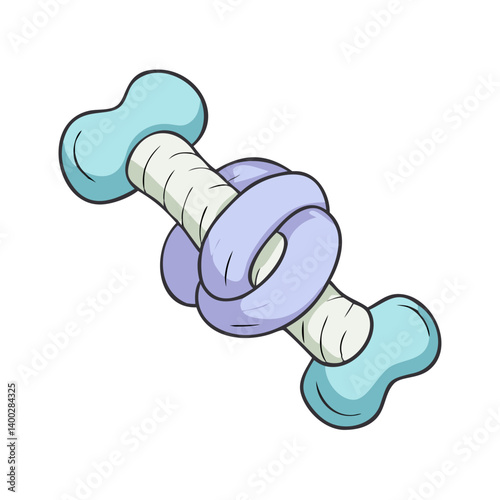 chew toy icon, chew toy vector illustration-simple illustration of chew toy, perfect for chew toy logos and icons