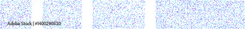 Polka pattern background with bright blue and purple theme