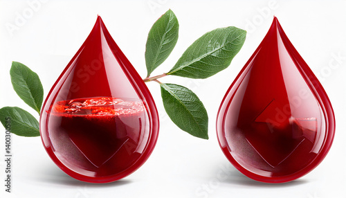 003-050-209--Recycling Blood Products-- Sustainability in transfusion services. Isolate with white backg