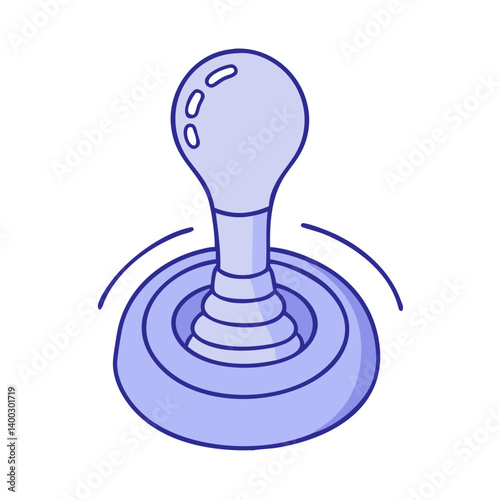 gear shift knob icon, gear shift knob vector illustration-simple illustration of gear shift knob, perfect for gear shift knob logos and icons