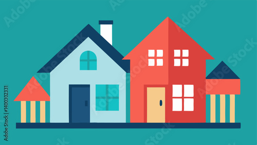 Home Environments Two homes depicted side by side