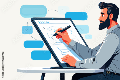 Digital Drawing and Sketching Enhance Your Creative Workflow with a Stylus and Tablet