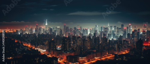 Enchanting Urban Nightscape