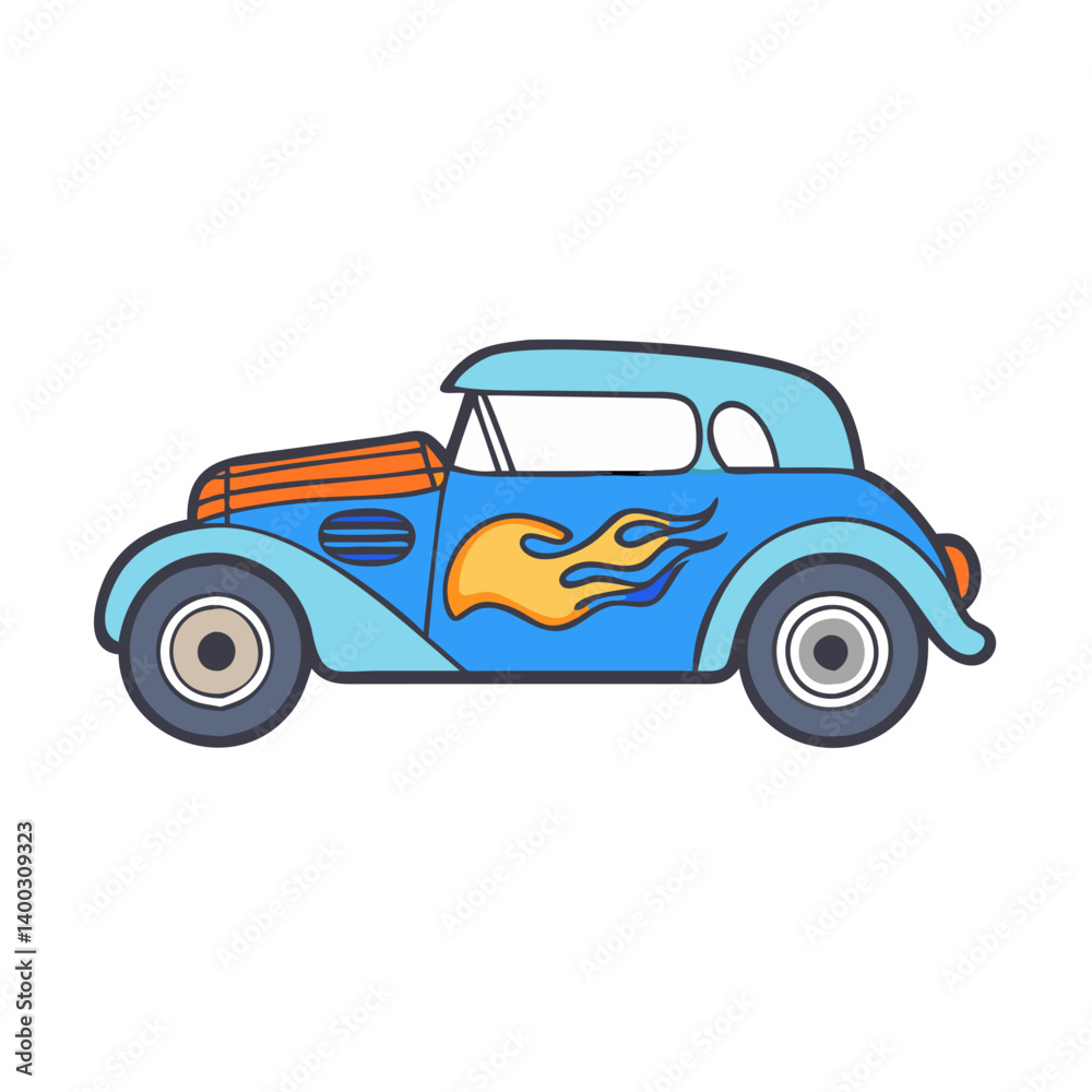 hot rod icon, hot rod vector illustration-simple illustration of hot rod, perfect for hot rod logos and icons hot rod icon, hot rod vector illustration-simple illustration of hot rod, perfect for hot rod logos and icons
