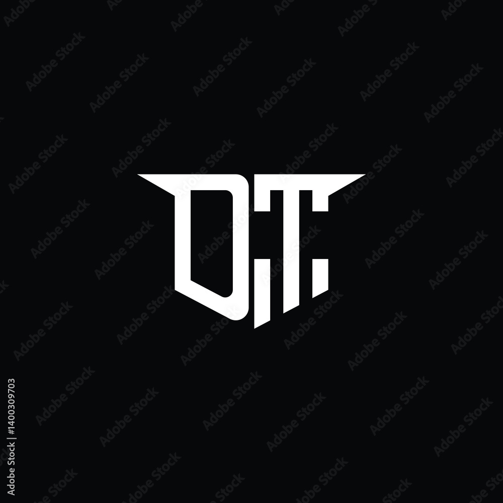 Modern Construction Logo with Symmetrical Design Modern Construction Logo with Symmetrical Design