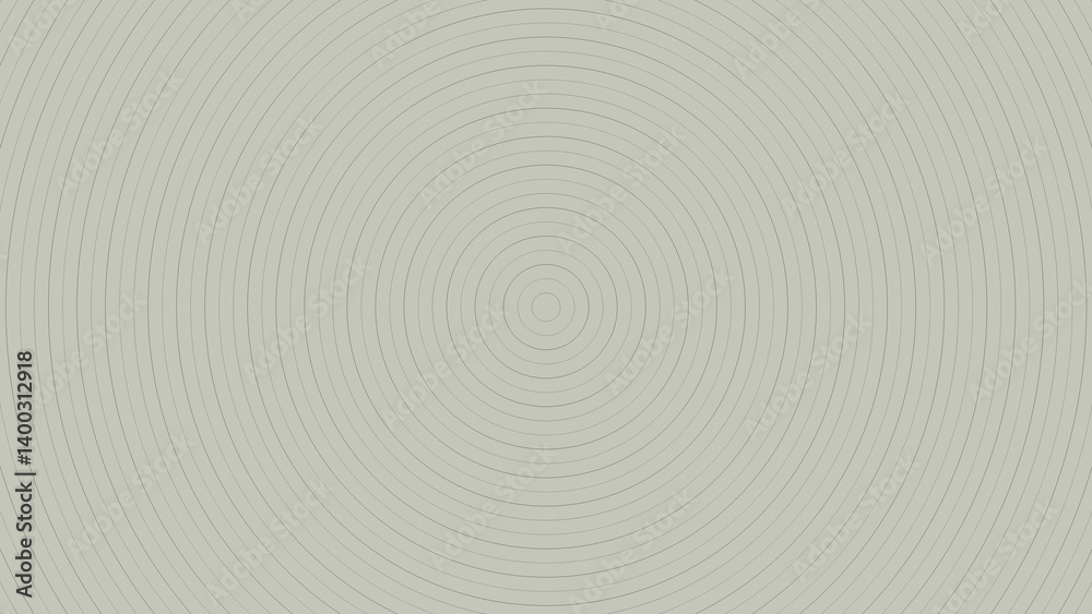 Obraz premium Light gray concentric circles background