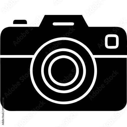 Creative Camera Illustration | Detailed Photography Device Vector Design