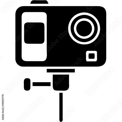 Creative Camera Illustration | Detailed Photography Device Vector Design