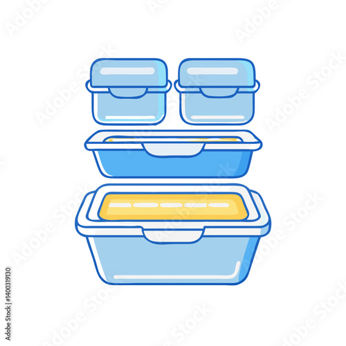 meal prep container icon, meal prep container vector illustration-simple illustration of meal prep container, perfect for meal prep container logos and icons