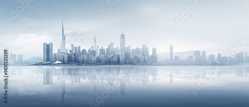 Tranquil Urban Reflections