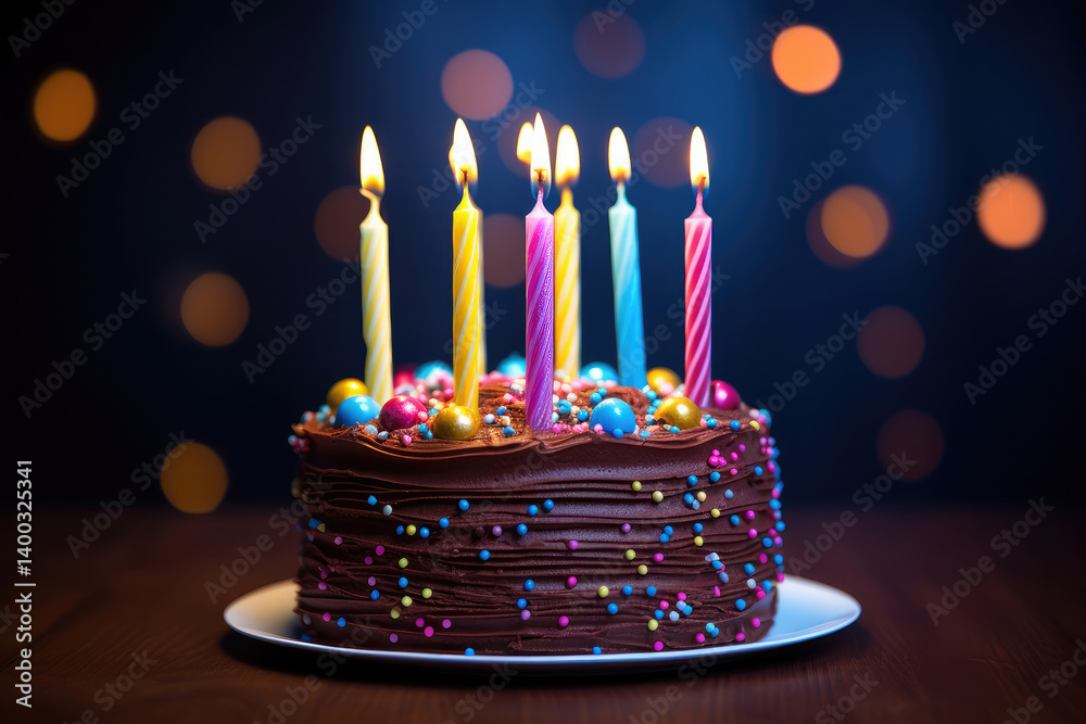Joyful Celebration Cake