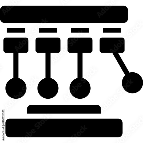 Momentum Glyph Icon