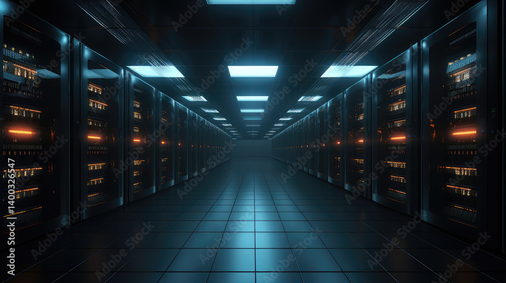 High-Tech Data Center