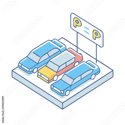 parking lot icon, parking lot vector illustration-simple illustration of parking lot, perfect for parking lot logos and icons