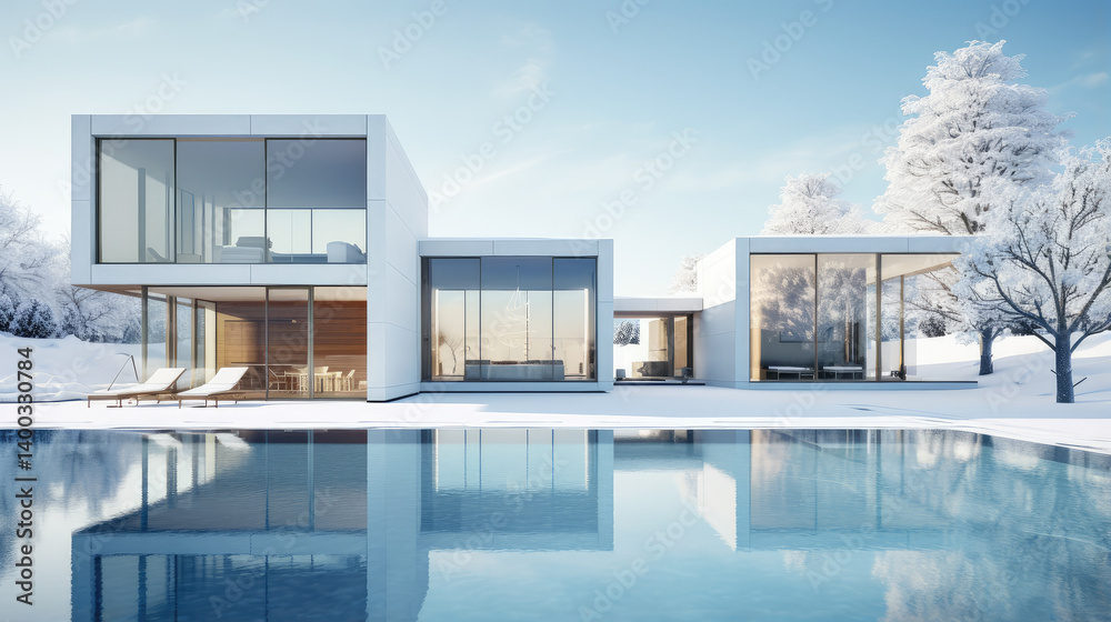 Contemporary Winter Retreat