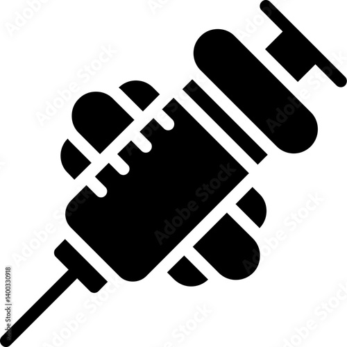 Syringe Glyph Icon