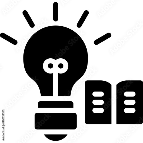 Inspiration Glyph Icon