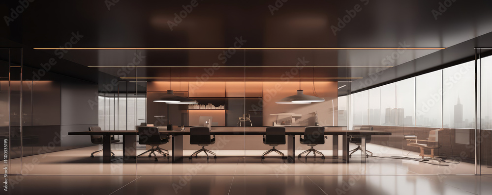 Sleek Executive Office Design