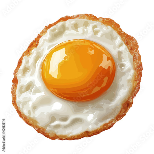 Poached eggs, food, vector, transparent background