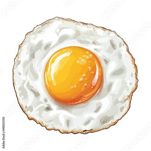 Poached eggs, food, vector, transparent background
