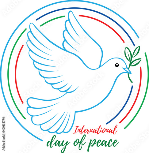 Cover design for International day of peace