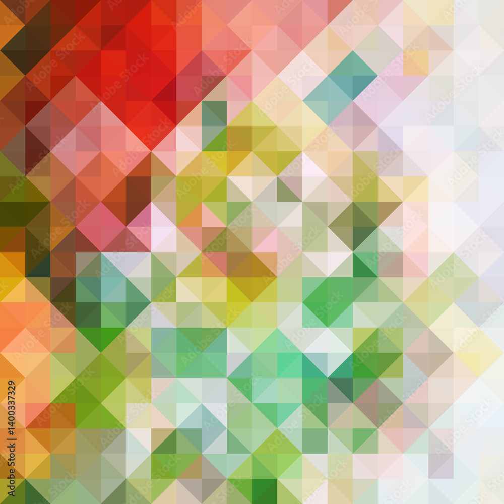 Obraz premium Colorful polygonal abstract background. Low poly effect. Polygon backdrop.