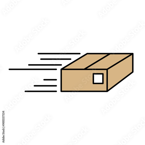 Quick delivery icon. 