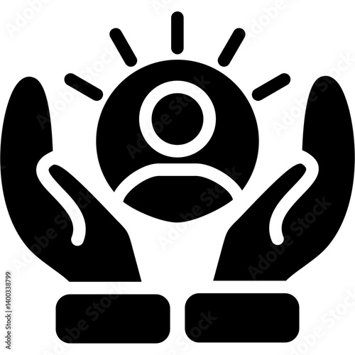Human Rights Organization Glyph Icon