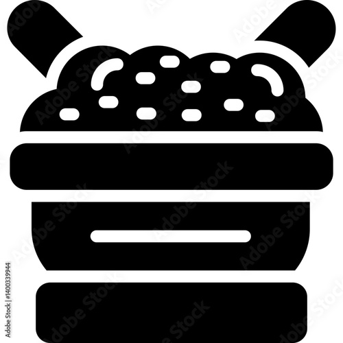 Chinese Food Glyph Icon