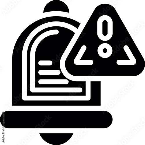 Notification Popup Icon Glyph Icon