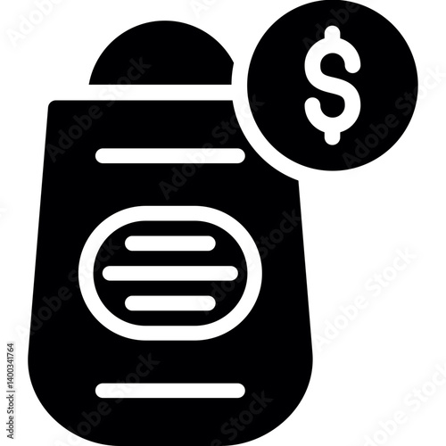 Product Pricing Icon Glyph Icon