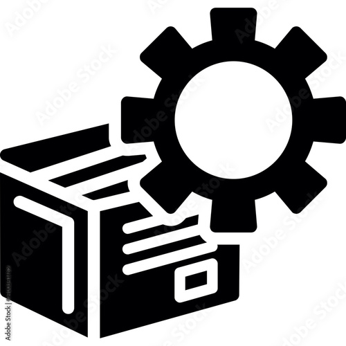 Product Management Icon Glyph Icon