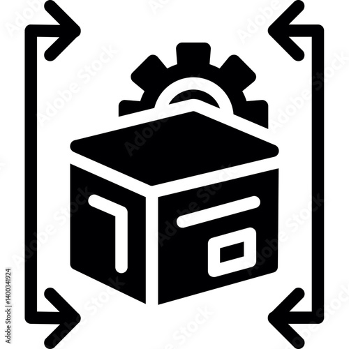 Product Lifecycle Icon Glyph Icon