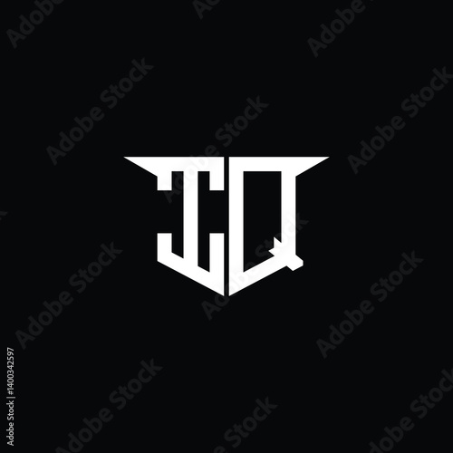 Modern Construction Logo with Symmetrical Design