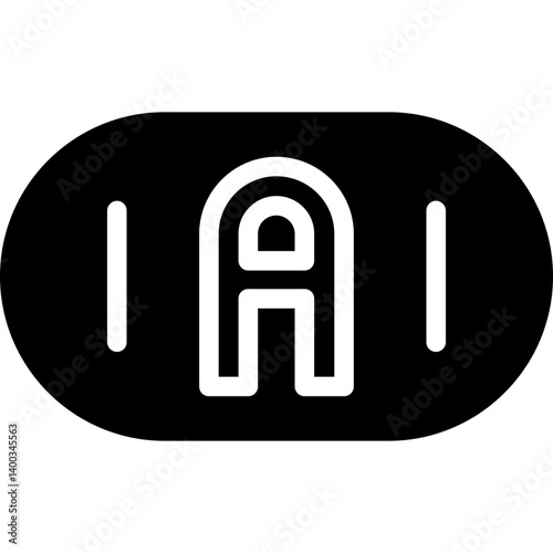 Text Case Glyph Icon