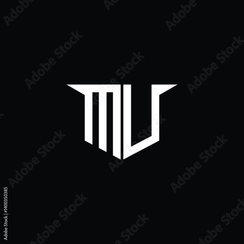 Modern Construction Logo with Symmetrical Design