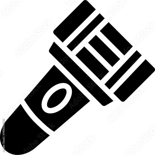 Electric Shaver Glyph Icon