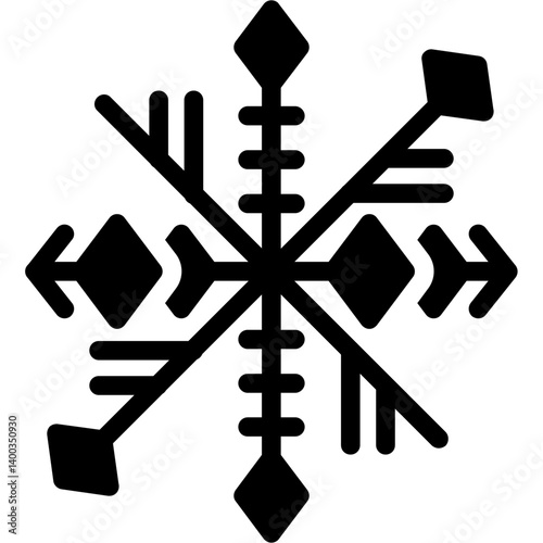 Viking Gods Glyph Icon