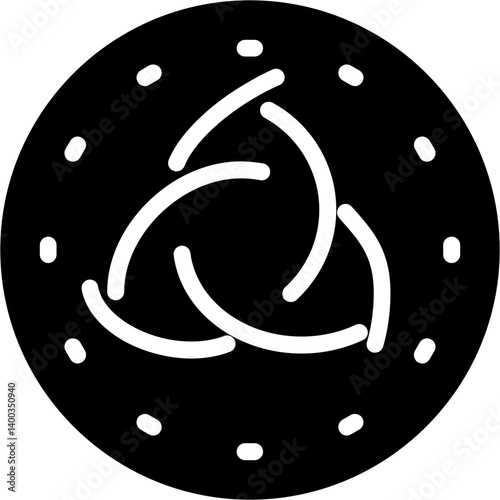 Viking Odin Glyph Icon
