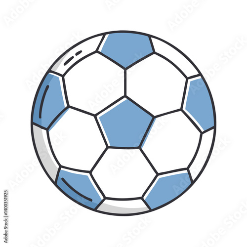 soccer ball icon, soccer ball vector illustration-simple illustration of soccer ball, perfect for soccer ball logos and icons
