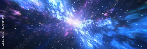 Obraz na płótnie Galactic Journey w salonie